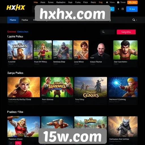 Comparativo de hxhx.com com outros sites de jogos